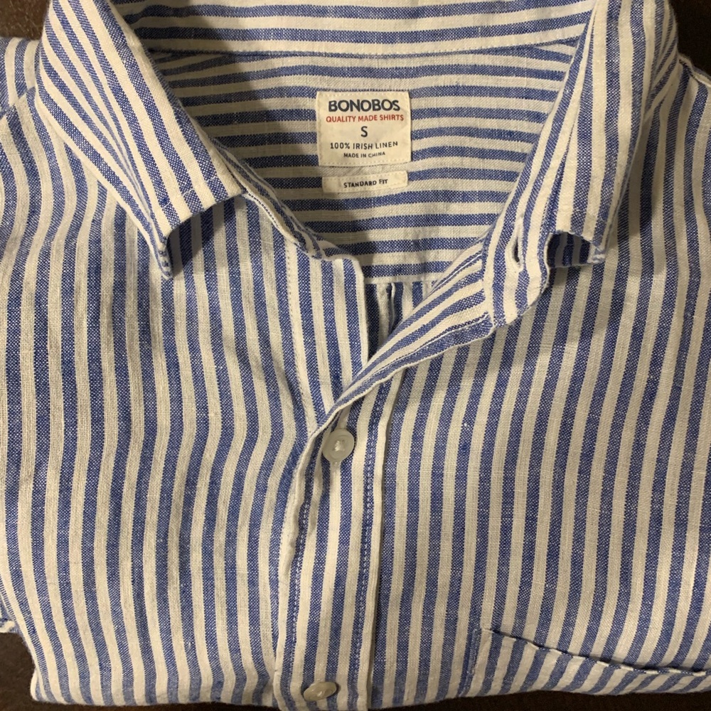 Bonobos linen button down